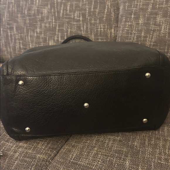 Furla Black Large Leather Satchel - Picture 4 of 11